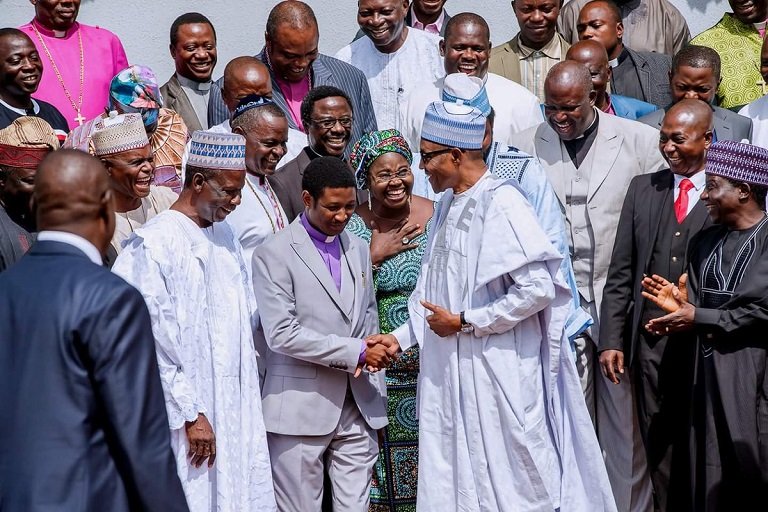 President Muhammadu Buhari and CAN members from 19 northern states and Abuja
