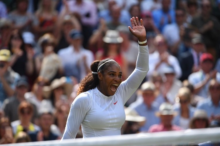 Serena Williams has reached her tenth Wimbledon final