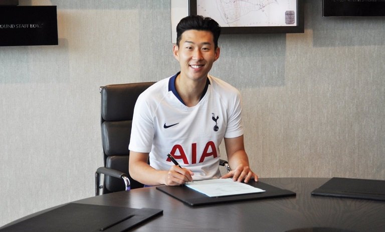Son Heung-min signs new five year deal at Tottenham