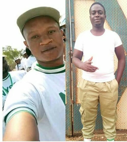 L-R Chike Melvin Ijeh and Joshua among the drowned NYSC members in River Mayo-Selbe in Gashaka, Taraba