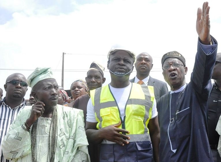Lai Mohammed inspects ongoing rehabilitation in Oro, Kwara State