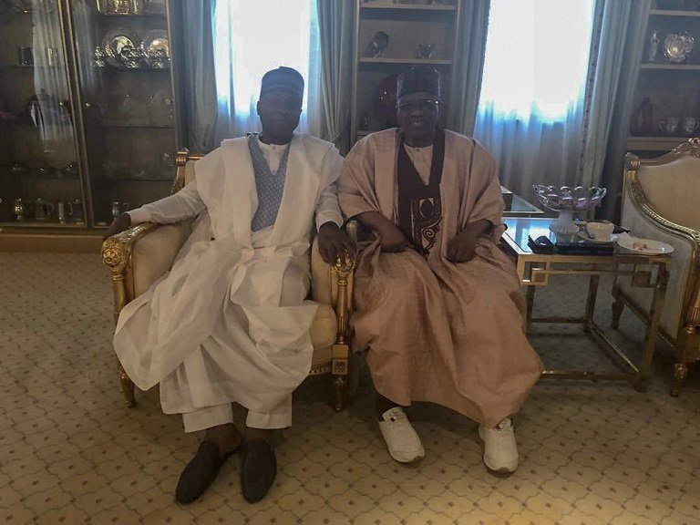 Senator Bukola Saraki labels former dictator Ibrahim Badamasi Babangida his father and his leader