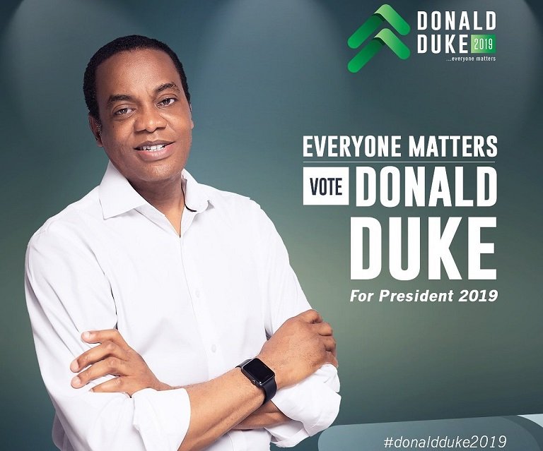 Appeal Court has reinstated Donald Duke has SDP presidential candidate