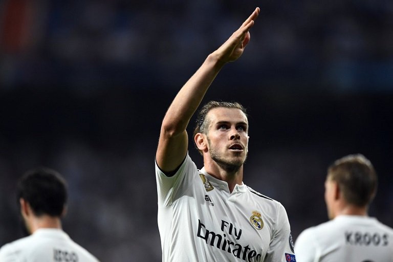 Gareth Bale against Arsenal but is unlikely to remain at Real Madrid