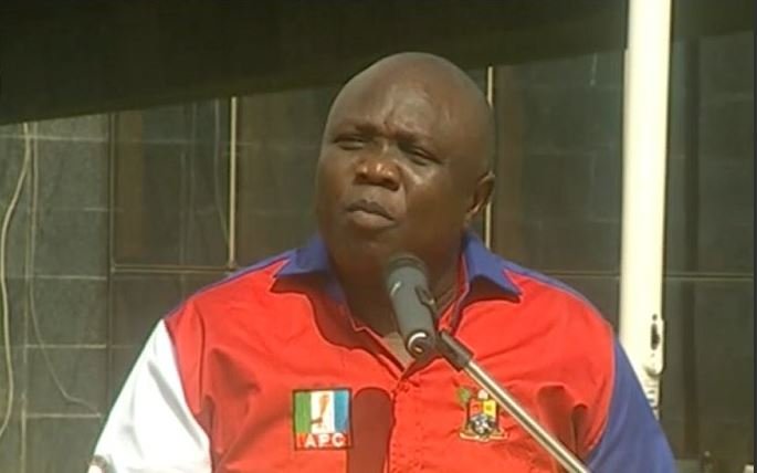 Governor Akinwunmi Ambode of Lagos held a world press conference in Lagos on 30 October