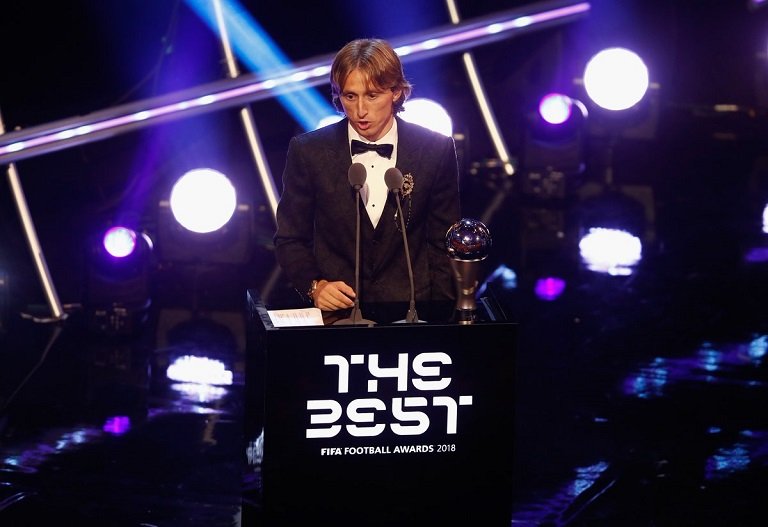 Luka Modric has been named #theBest player by FIFA beating Cristiano Ronaldo and Mohamed Salah