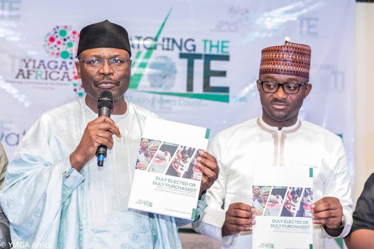 FILE PHOTO: INEC chairman Prof Mahmood Yakubu