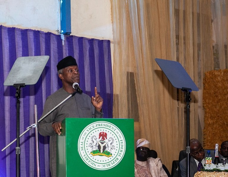 Vice President Yemi Osinbajo has been active practitioner of restructuring