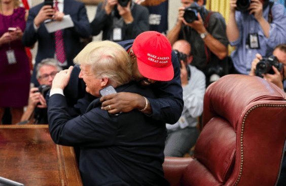 Kanye West has broken up with President Donald Trump after he realised he has been used