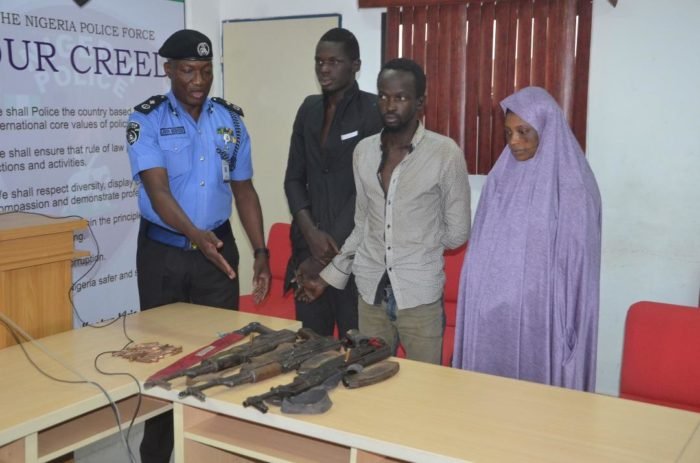 Nigeria Police have arrested Hawa Yinusa the leader of a kidnap and robbery gang