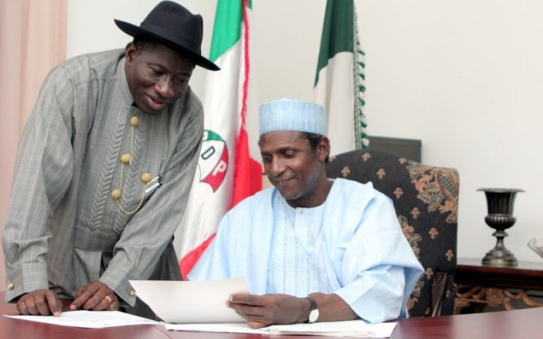President Musa Yar'Adua died in his second year in office