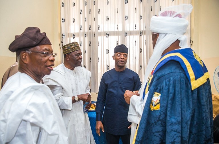 Vice President Yemi Osinbajo attends University of Ibadan 70th Foundation Ceremony