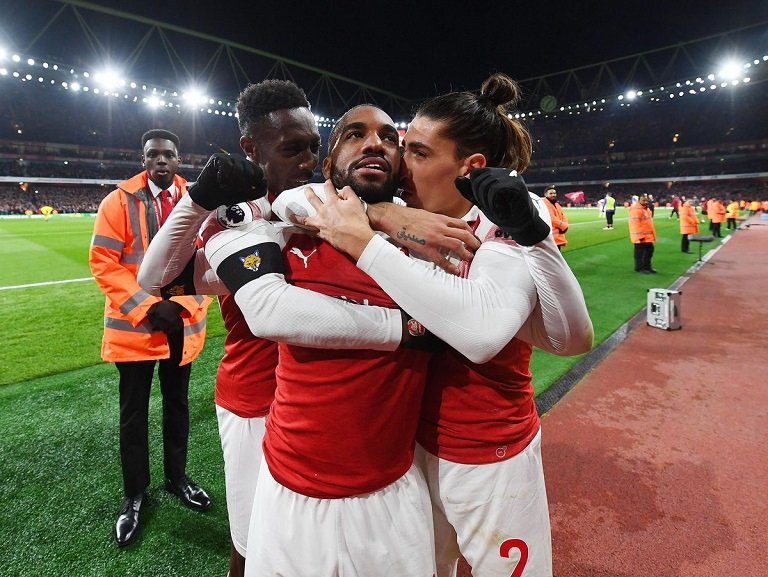 Alexandre Lacazette scored Arsenal's equalizer against Liverpool at the Emirates