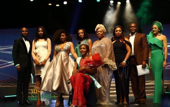 Chidinma Aaron has been crowned 2018 Miss Nigeria in Lagos