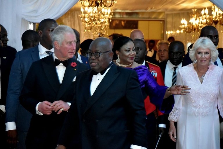 Prince Charles and President Nana Akufo Addo