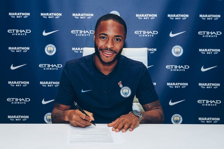Raheem Sterling has signed a new contract at Manchester City