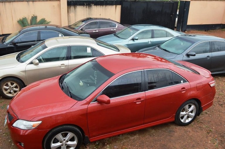 Some of the cars owned by the undergraduates