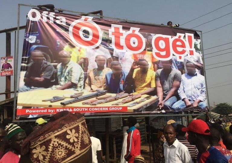 APC has once again erected its billboards that were destroyed in Kwara