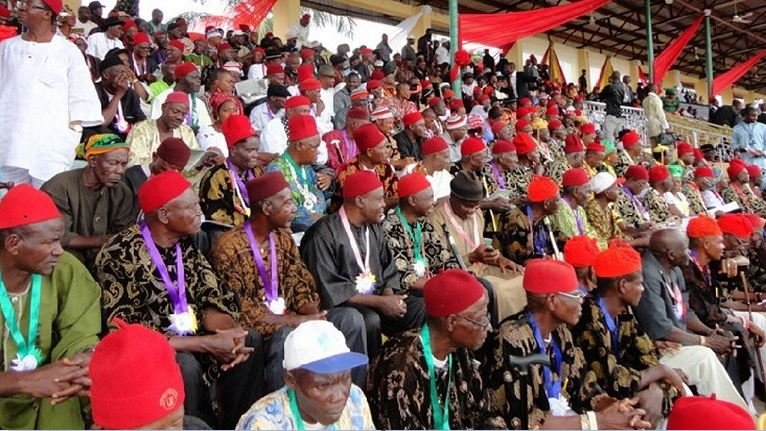 Ohanaeze Ndigbo split by the decision of Chief John Nnia Nwodo to endorse Atiku/Obi presidential bid