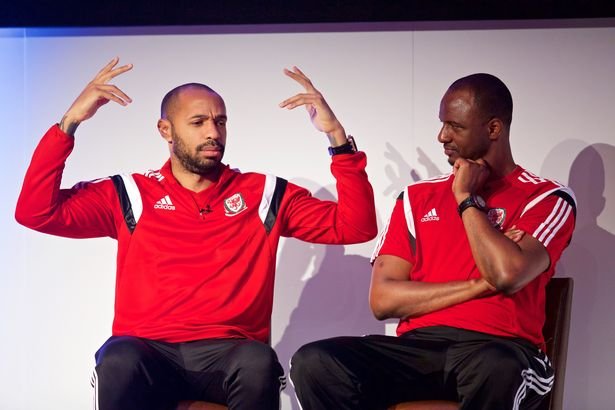 Former Arsenal teammates Thierry Henry and Patrick Vieira face off in Ligue 1 for first time as managers