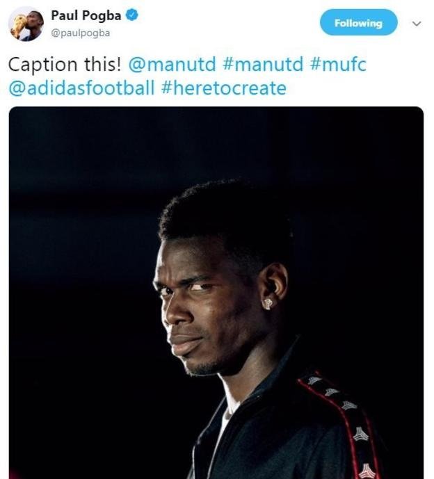 Paul Pogba Caption This