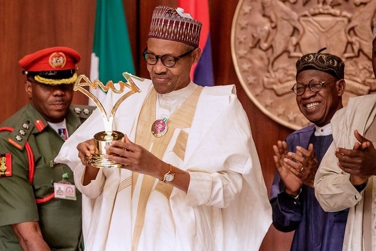 President Muhammadu Buhari presented with a birthday gift