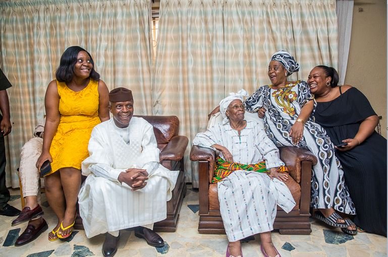 Caption This: VP Osinbajo brings laughter to every home