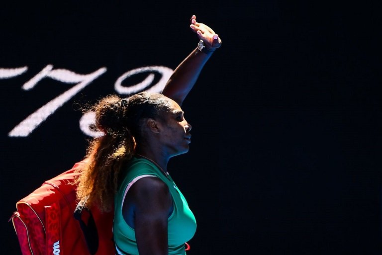 Karolina Pliskova beat Serena Williams to reach the semis at the Australian Open