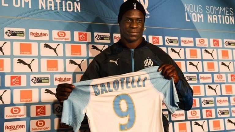 Mario Balotelli has joined Marseille from Nice
