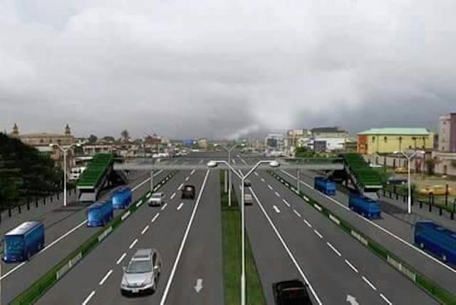Abidjan-Lagos highway (Illustration)
