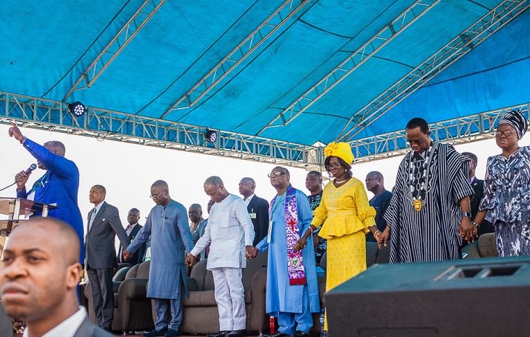 VP Osinbajo attends Pentecostal Fellowship of Nigeria (PFN) 15th National Biennual Delegates Conference in Markurdi, Benue State. 7th, February, 2019