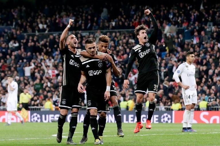 Ajax put in a masterful and matured display to down Real Madrid away 4-1