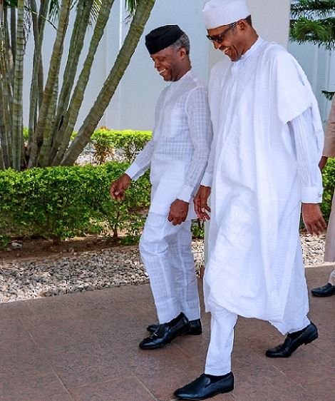 President Muhammadu Buhari and Vice President Yemi Osinbajo