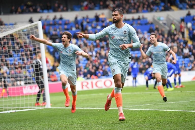 Reuben Loftus Cheek scored the winner as a poor Chelsea side came from behind to beat Cardiff 2-1