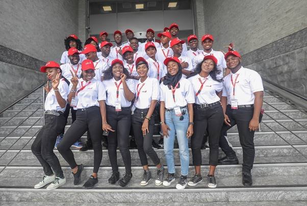 United Bank for Africa (UBA) 2019 Campus Ambassadors during their Unveiling at the UBA Group Office in Lagos at the Weekend