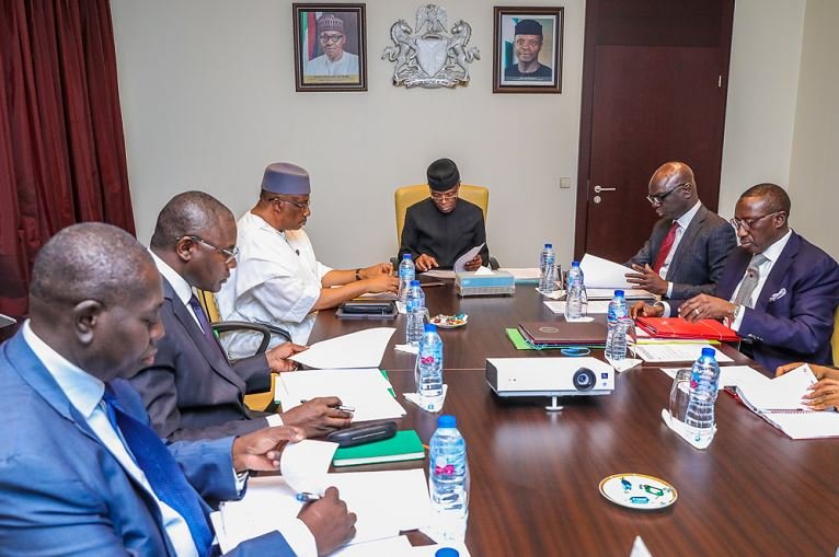 Vice President Yemi Osinbajo presides over committee on the review of National Public Security System. 27th March, 2019. by Novo Isioro