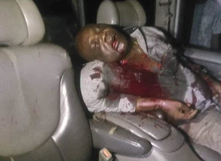 Chief Frank Igboka was killed in his car
