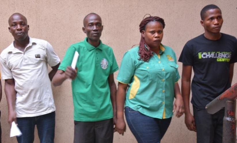 EFCC operatives have arrested five train ticket racketeers in Abuja, Nigeria's capital