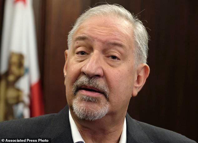 This Sept. 2, 2016 file photo shows attorney Mark Geragos talking to the media during a news conference in downtown Los Angeles.