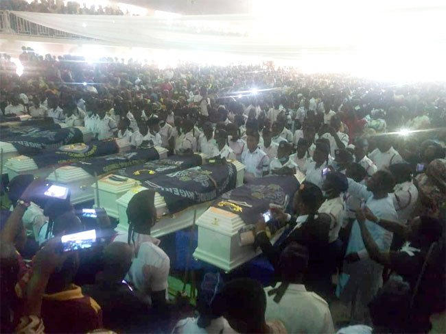 Funeral service of nine youths held in Gombe