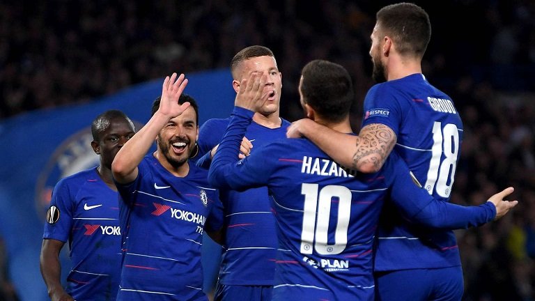 Chelsea book semi final date with Eintracht Frankfurt