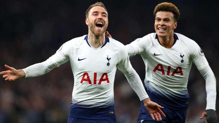 Christian Eriksen scored late to give Spurs the win