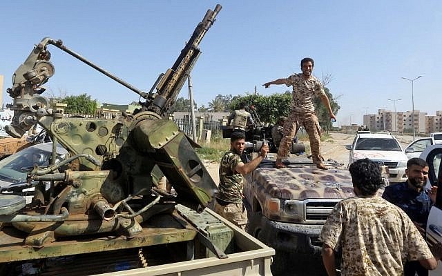 Forces loyal to Libya's Government of National Accord (GNA)