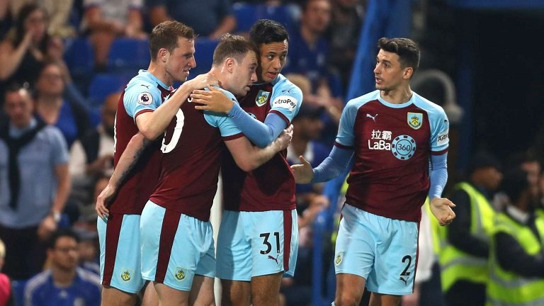 Burnley hold Chelsea at stamford bridge