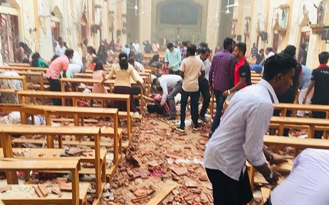 Inside one of the Sri Lankan churches attacked by Muslim terror group. No fewer than 10 people, including three children, were killed and 60 more injured when the roof of a church came crashing down on a baptism in northeastern Mexico on Sunday.