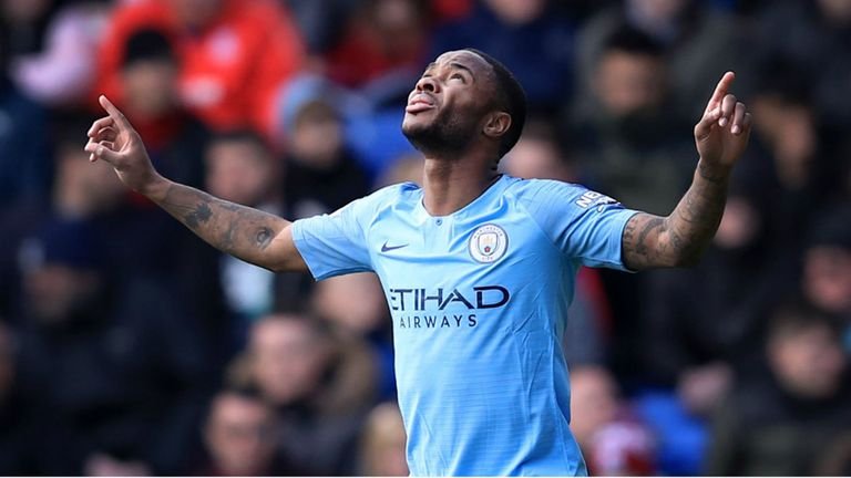 Raheem Sterling scored again as Manchester City beat Aston Villa