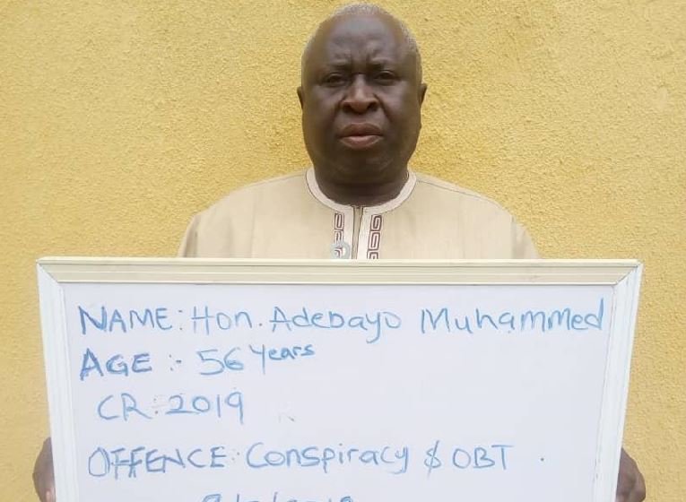 EFCC has arrested Kwara lawmaker Hon. Adebayo Muhammed over a land scam