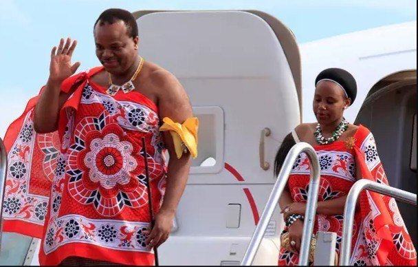 King Mswati III of Swaziland