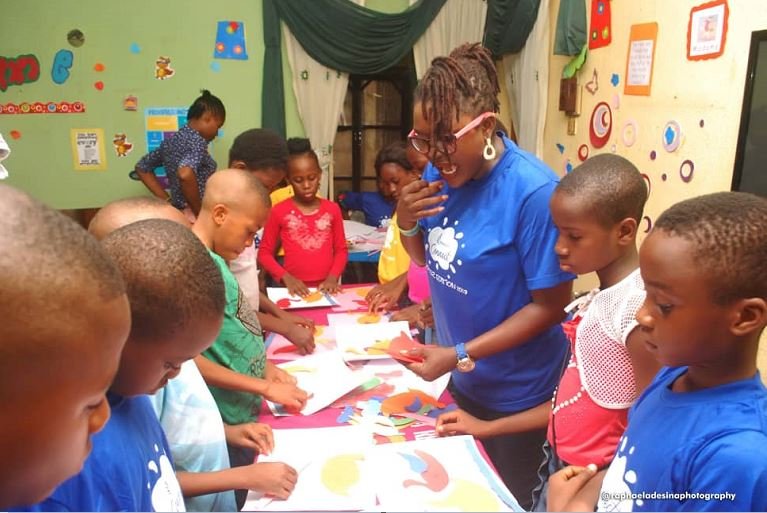 Madame Olieh Connect provided kids with opportunity to try their hands on art and designs