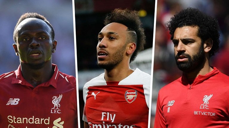 Aubameyang, Salah & Mane